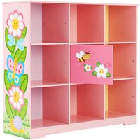Fantasie-Felder Magic Garden Einstellbare Cube Bücherregal TD-13210B - pink / Multi-Color von TEAMSON KIDS