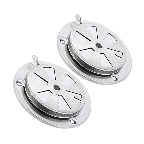 TEAMWILL 2 Stück Ersatzteile – BBQ Grill Smoker Auspuff Entlüftung Herd Lüftungsdämpfer USA TEAMWILL 2 Stück Ersatzteile – BBQ Grill Smoker Auspuff Entlüftung Herd Lüftungsdämpfer USA von TEAMWILL