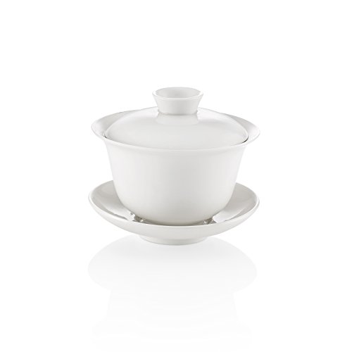 TEASOUL GAIWAN IM WEIß Keramik 100ml von TEASOUL