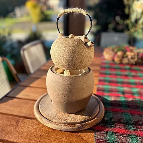TEASOULTea Soul Keramik-Wasserkocher-Set Ore Rock 800 ml TEASOULTea Soul Keramik-Wasserkocher-Set Ore Rock 800 ml von TEA SOUL