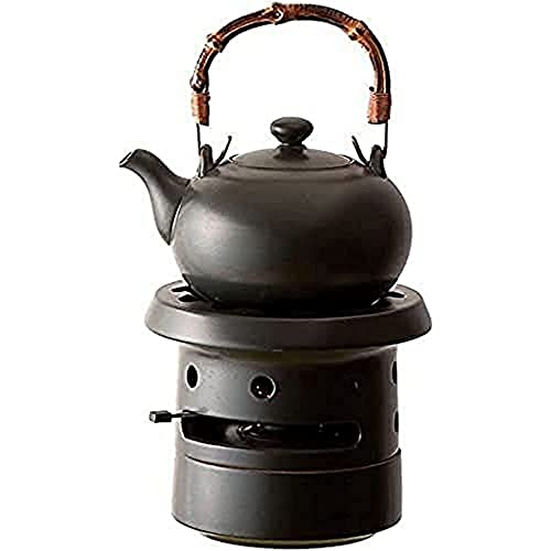 TEASOULTea Soul Set Bouilloire avec Poêle Noir Lin's Ceramic Studio von TEA SOUL