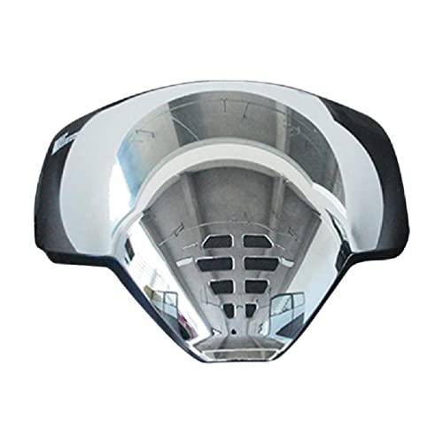 Helmvisierlinse Motorräder Integralhelm Visierlinse Ersatzlinse für Icon Airflite 12 Farbe Optionales kratzfestes Helmvisier UV-geschütztes Helmvisier Helmgesichtsschutz - Vollgesicht von TEBI