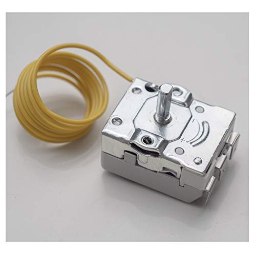 TECASA HVAC-Steuerthermostat 5-75 °C SPST/SPDT 1NO 2-polig Fühler Ø: 3 mm L: 165 mm 16 A Temperaturregler für Bain Marie, Boiler von TECASA
