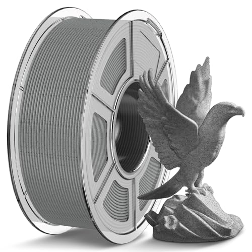 TECBEARS PLA Marmor Filament 1.75mm, High Speed PLA Marble 3D Drucker Filament PLA Oberfläche für 0-600 mm/s Hochgeschwindigkeitsdruck, 1kg Spule Rock PLA 3D Druck Filament, Marmor Grau TECBEARS PLA Marmor Filament 1.75mm, High Speed PLA Marble 3D Drucker Filament PLA Oberfläche für 0-600 mm/s Hochgeschwindigkeitsdruck, 1kg Spule Rock PLA 3D Druck Filament, Marmor Grau von TECBEARS