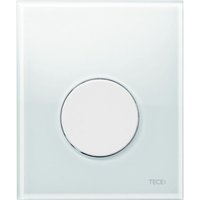 Tece Gmbh - tece Urinal Betätigungsplatte TECEloop Glas inklusive Kartusche, Farbe: Glas Weiß, Taste Weiß - 9242650 von TECE GMBH