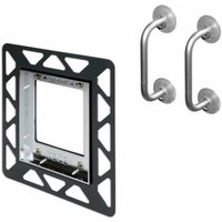 Tece Gmbh - tece Urinal-Einbaurahmen TECEloop für flächenbündige Montage Chrom glänzend 9242649 von TECE GMBH