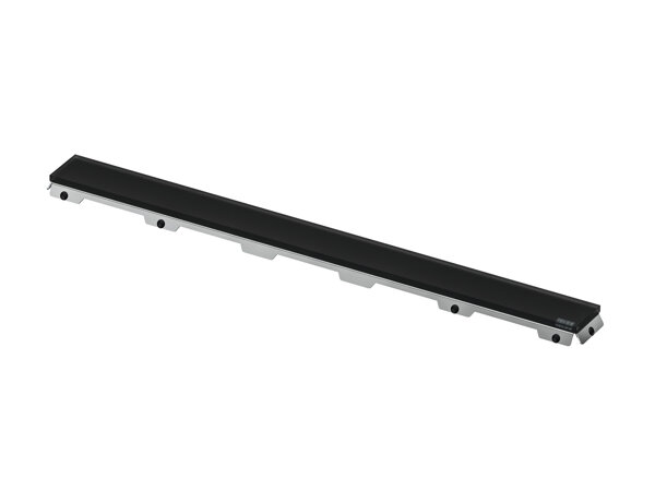 TECEdrainline Glasabdeckung, für Duschrinne, schwarz satiniert, 60, Ausführung: Nennlänge: 1500mm von TECE GmbH