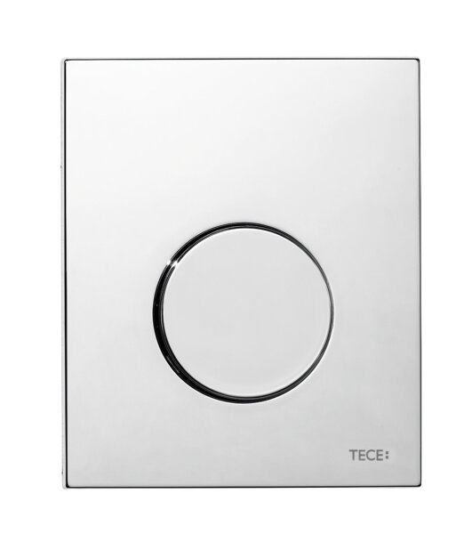 TECEloop Urinal-Betätigungsplatte Kunststoff mit Kartusche 92426, Farbe: Chrom glänzend von TECE GmbH