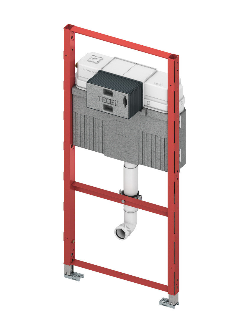 TECEprofil WC-Modul, mit Uni-Spülkästen, für Kinder-Stand-WC, Bauhöhe 1120mm, 9300388 von TECE GmbH