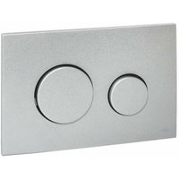Tece - Betätigungsplatte loop für WC-Zweimengentechnik, Chrom matt 9240625 von TECE