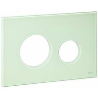 Tece - Blende für loop WC-Betätigungsplatte, Glas asis grün 9240672 von TECE