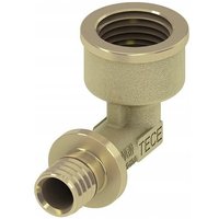 Flex Bogen mit ig 25x3/4' Messing dvgw Fittings - Tece von TECE