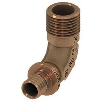 Flex Winkelübergangsnippel 20 x 1/2, 707802 - Tece von TECE