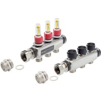 Floor Heizkreisverteiler -Erweiterung mit Durchflussmesser 3 fach inklusive 1' Übergangsnippel - Tece Floor Heizkreisverteiler -Erweiterung mit Durchflussmesser 3 fach inklusive 1' Übergangsnippel - Tece von TECE