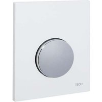 Tece - Urinalbetätigung loop inkl. Kartusche, weiß, Tasten Chrom glänzend 9242627 von TECE