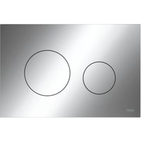 Tece - Loop WC-Betätigungsplatte, Zweimengentechnik, chrom glänzend - Chrom von TECE