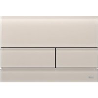 Tece - square ii WC-Betätigungsplatte Glas für Zweimengentechnik sandbeige satiniert 9240827 Tece - square ii WC-Betätigungsplatte Glas für Zweimengentechnik sandbeige satiniert 9240827 von TECE