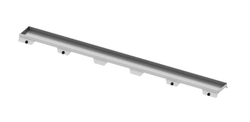 TECE 1 x drainline „basic“ Ablaufrinne (Edelstahl poliert, belastbar, Länge 80 cm) 600870 von TECE