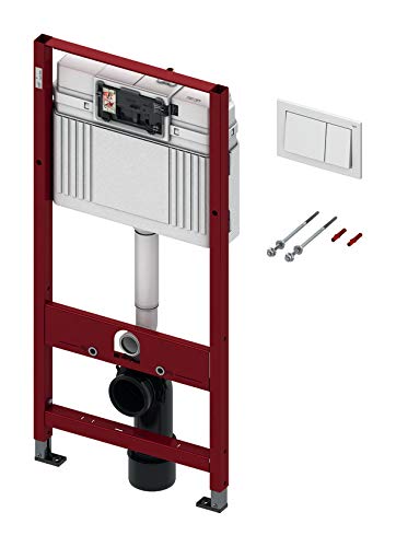 TECE Base Unterputz-Spülkasten Zweimengen Betätigungsplatte in weiß TECE Base Unterputz-Spülkasten Zweimengen Betätigungsplatte in weiß von TECE