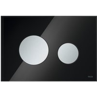 Tece - wc Betätigungsplatte loop Glas für Zweimengentechnik, von TECE