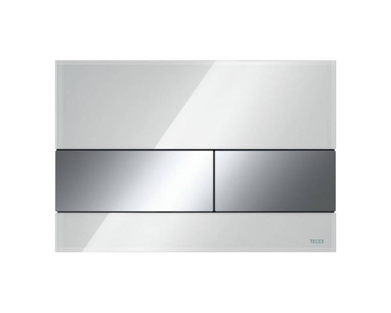 TECE Betätigungsplatten square WC-Betätigungsplatte für Zweimengentechnik, weiß/Chrom glänzend TECE Betätigungsplatten square WC-Betätigungsplatte für Zweimengentechnik, weiß/Chrom glänzend von TECE