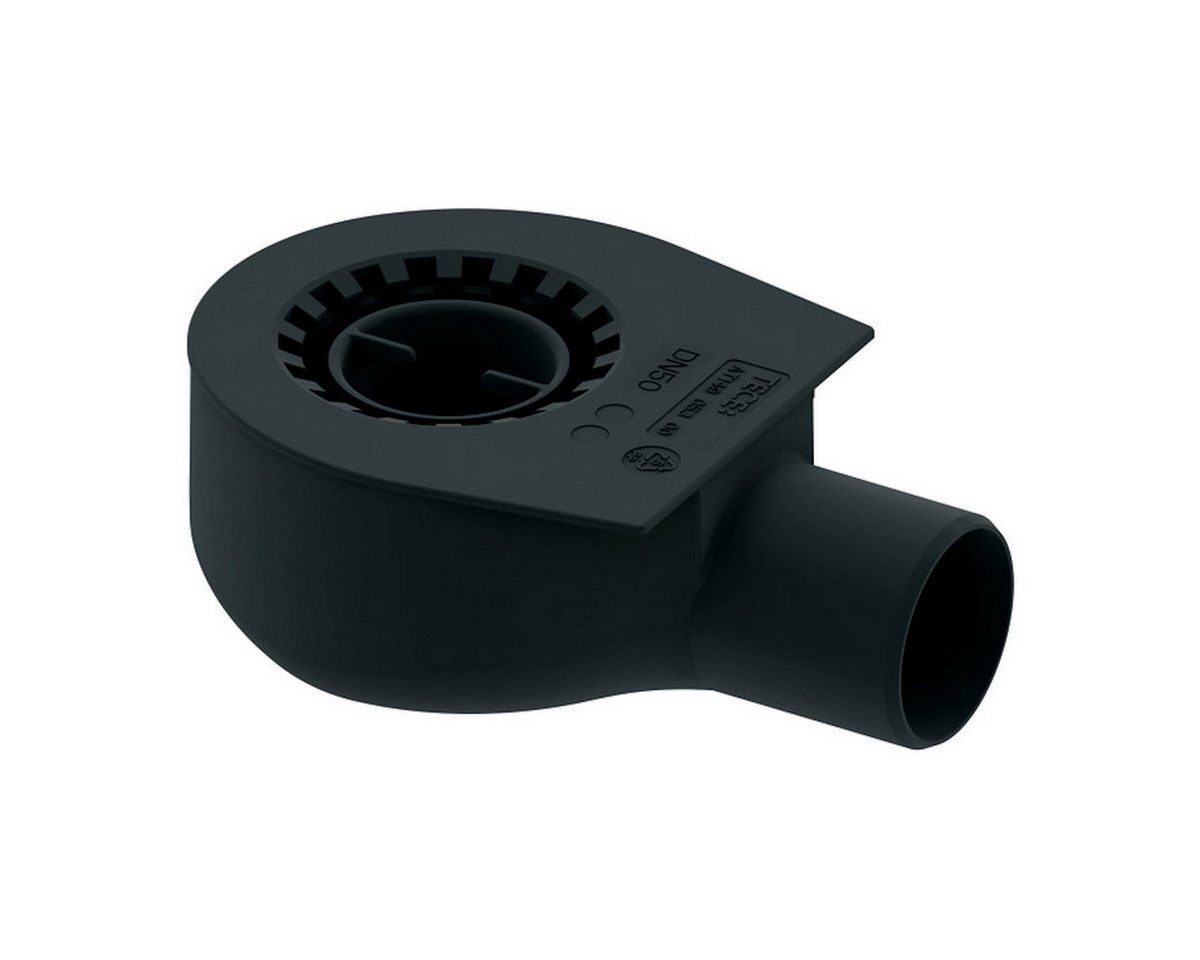 TECE Duschablauf drainline Ablauf flach für Duschrinne, DN 50, Ablauf seitl., 0,7 l/s von TECE