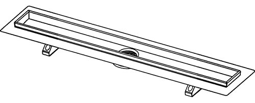 TECE Duschrinne drainline 1500 mm Edelstahl Seal System 601500 von TECE