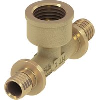 TECE Flex T-Stück mit IG 16x1/2"x16 Messing von TECE