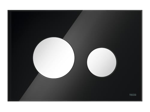 TECE Loop WC Betätigungsplatte Glas schwarz, Tasten weiß 9240654 TECE Loop WC Betätigungsplatte Glas schwarz, Tasten weiß 9240654 von TECE