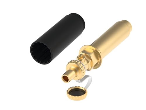 TECE Seal System Baustopfen, mit Füll- und Entleerhahn, mit Dichthülsen, Gewinde 1/2", 704809 von TECE