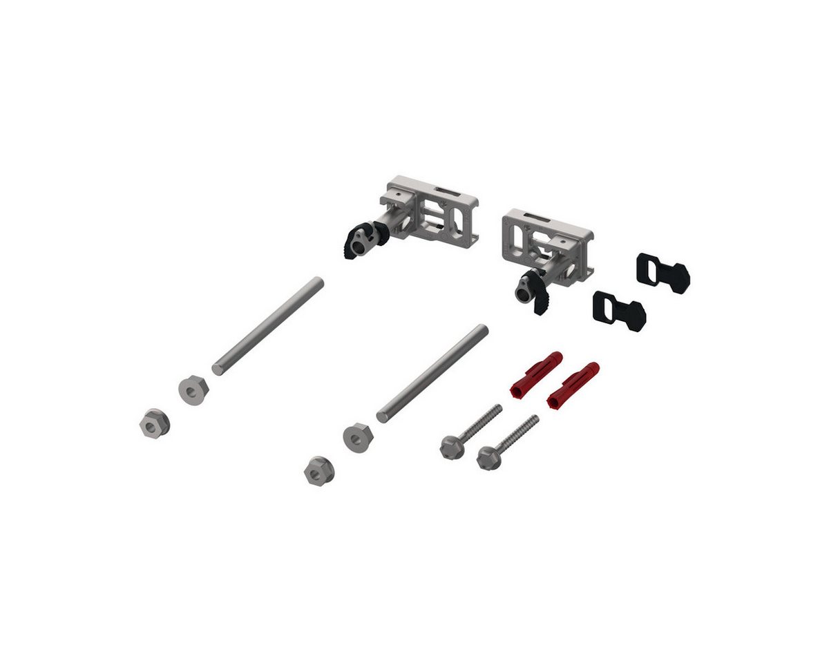 TECE Unterputz-Spülkasten TECEprofil Modulbefestigung m. Tiefenverstellung und Schnellverschluss von TECE