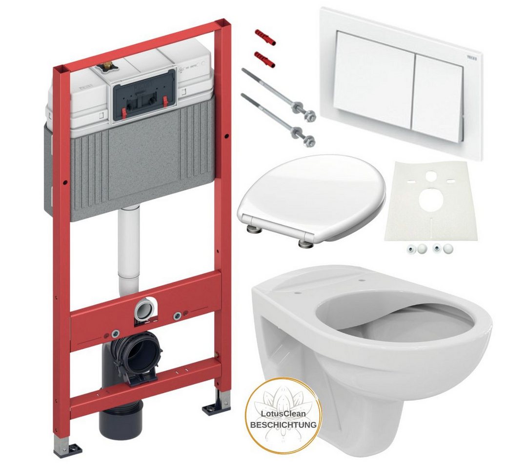 TECE Vorwandelement WC TECE Spülkasten Ideal Standard WC spülrandlos, Spar-Set von TECE