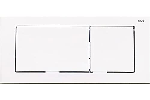 TECE WC- Betätigungsplatte base, Zweimengentechnik, 1 Stück, weiß, 9.240.700 von TECE