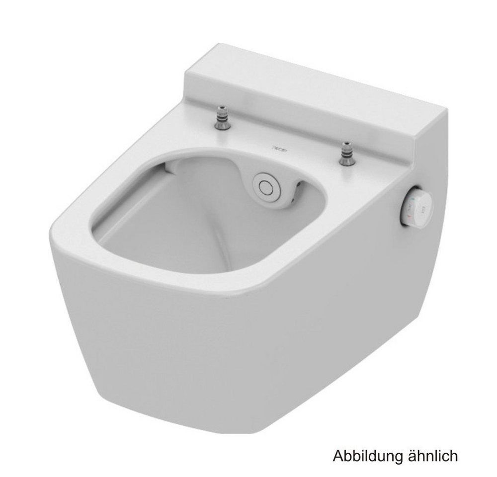 TECE Waschbecken TECEone - WC-Keramik mit Duschfunktion Tiefspüler, weiß, 9700200 von TECE