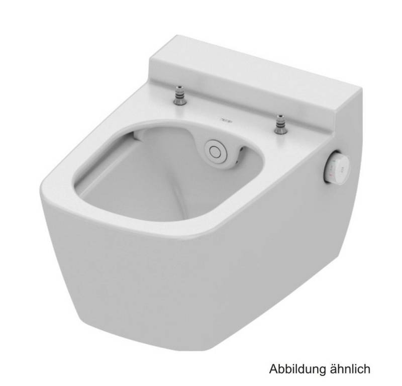 TECE WC-Komplettset TECEone - WC-Keramik mit Duschfunktion Tiefspüler, weiß, 9700200 von TECE