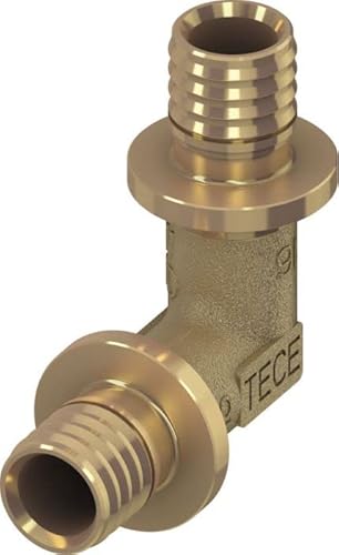 TECE Winkel 90° 25mm messing 767025 von TECE