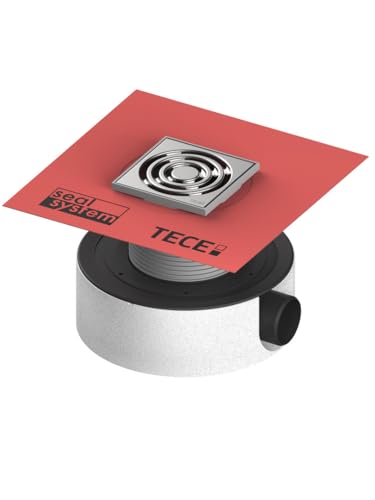TECE drainpoint S 114 Bodenablauf Duschablauf 10x10 cm mit Seal System von TECE
