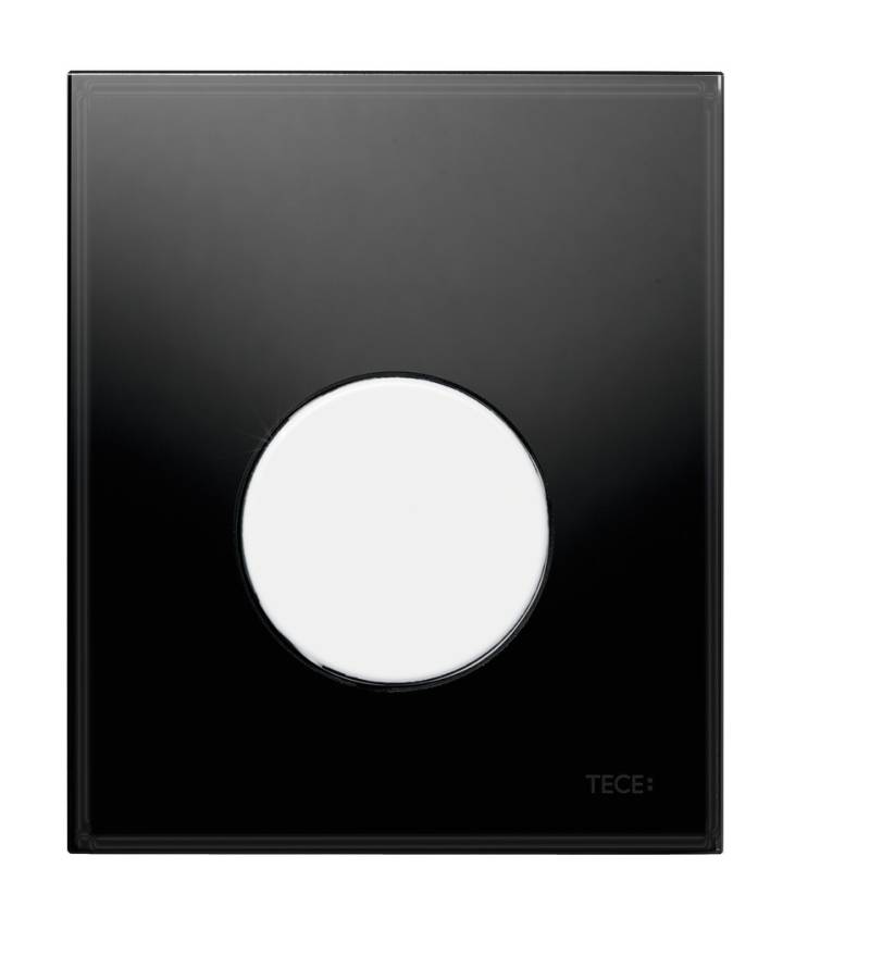 TECEloop Urinal Betätigungsplatte Glas inklusive Kartusche, 9242654 von TECE