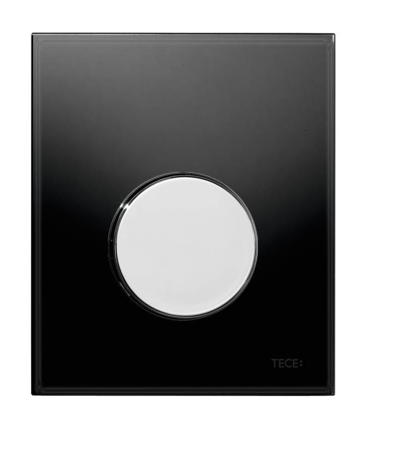 TECEloop Urinal Betätigungsplatte Glas inklusive Kartusche, 9242656 von TECE