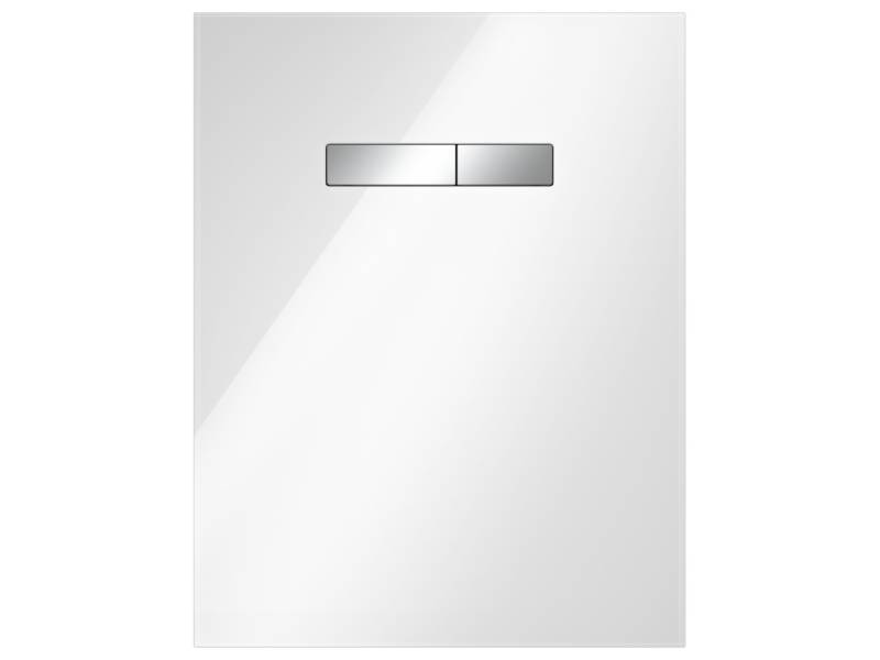 TECElux-Betätigungsplatte mit manueller Betätigung, Tasten Chrom glänzend, 9650001 von TECE