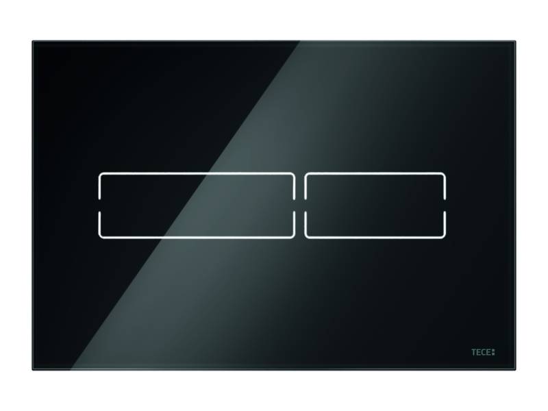 TECElux Mini Betätigungsplatte aus Glas, elektronische berührungslose Auslösung, 9240961 von TECE