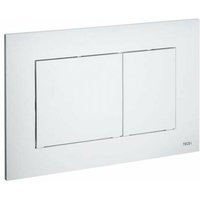 TECEnow WC-Betätigungsplatte für Zweimengentechnik weiß antibakteriell 9240405 von TECE