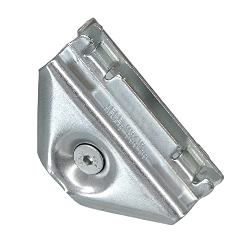 TECEprofil Eckverbinder (zur rechtwinkligen Verbindung der Profilrohre, verzinkter Stahl, mit Innensechskantschraube M 5) 9010002 von TECE