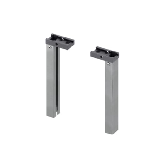 TECEprofil Teleskopbefestigung für Module (2 Stück, höhenverstellbar 1190 – 1300 mm, mit Befestigungsmaterial) 9380001 von Tece