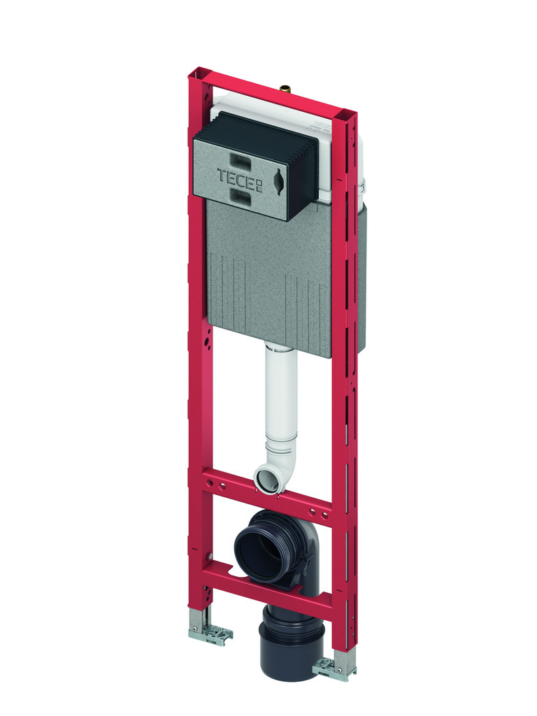 TECEprofil WC-Modul mit Compact 320-Spülkasten, Bauhöhe 1120mm, 9300600 von TECE