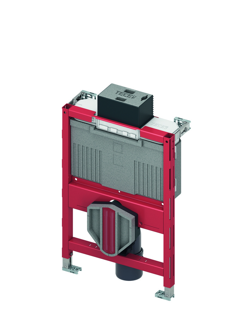 TECEprofil WC-Modul mit Uni 750-Spülkasten, Bauhöhe 750mm, 9300291 von TECE
