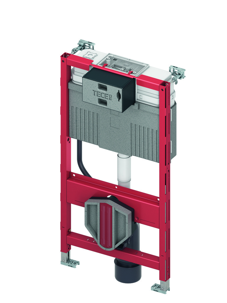 TECEprofil WC-Modul mit Uni-Spülkasten, Bauhöhe 980mm, 9300322 von TECE