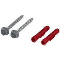 Tece Befestigungssatz 2 Schrauben + 2 Dübel von TECE