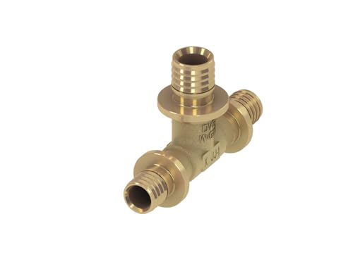 Tece - T-Flex Stueck 710.603 20x16x20, reduzierte Kanone Bronze, P.Stueck von TECE