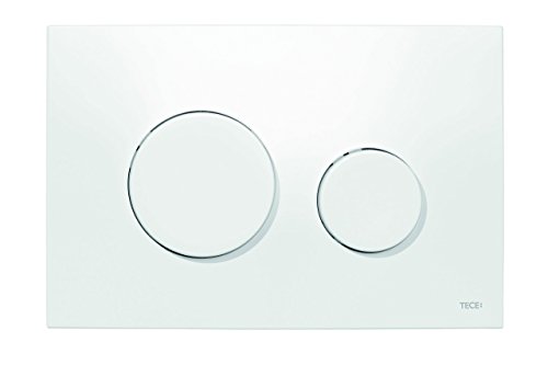 TECEloop WC Betätigungsplatte (für Zweimengenspülung, Maße 216x145x6 mm) kunststoff weiß, 9240600 TECEloop WC Betätigungsplatte (für Zweimengenspülung, Maße 216x145x6 mm) kunststoff weiß, 9240600 von TECE